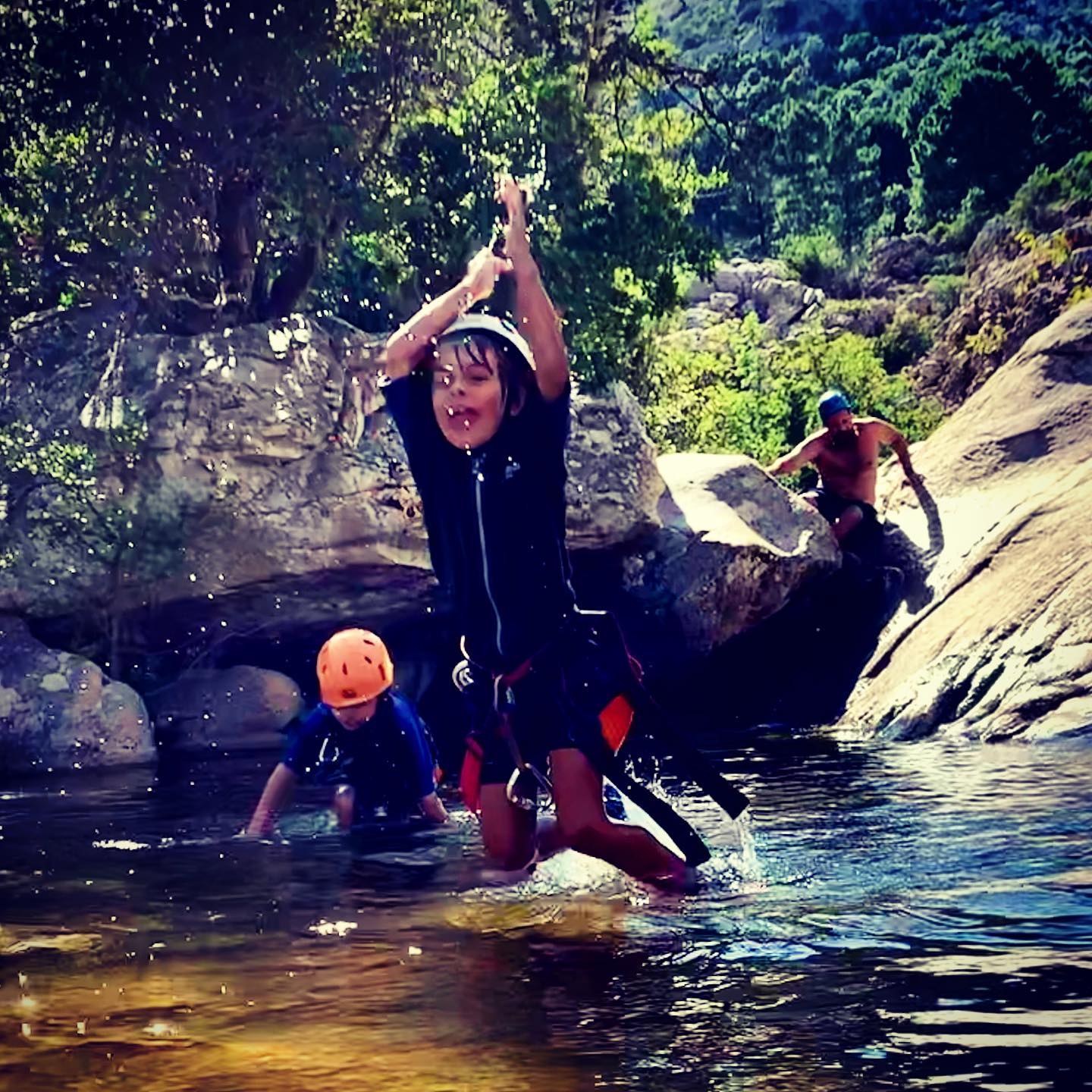 Sardegna Canyoning Per Famiglie Sardinia Exploring Parco Avventura Per Famiglie